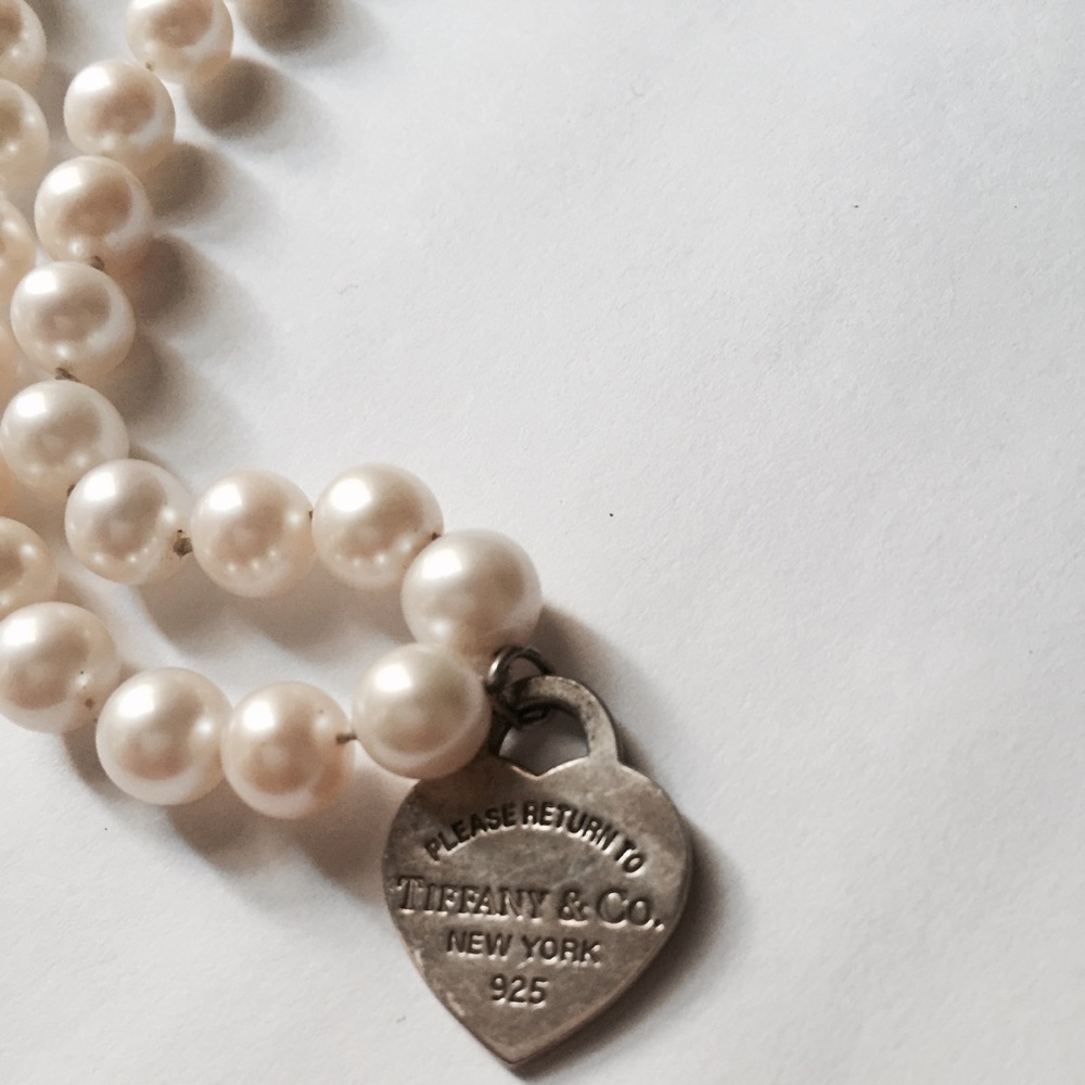 Return to Tiffany original Pearl Bracelet, worn